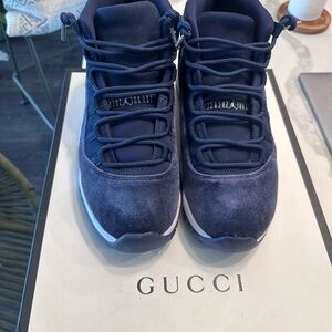 Jordan Navy Blue Athletic Shoes